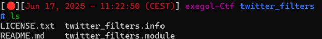 TwitterFilterModule